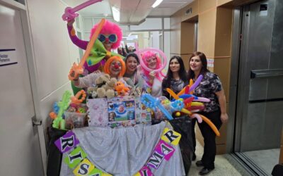 Grupo “Risas del Mar” festejó a pacientes del Hospital Naval Talcahuano por el Día del Niño