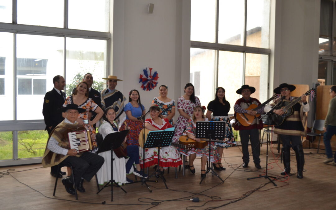 Ceremonia de Fiestas Patrias en el Hospital Naval de Talcahuano