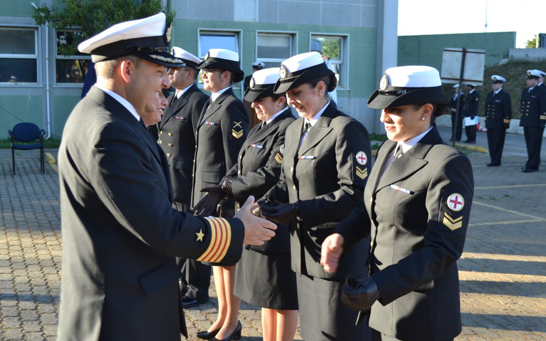 Hospital Naval “Almirante Adriazola” celebró ceremonia de ascensos de Oficiales y Gente de Mar
