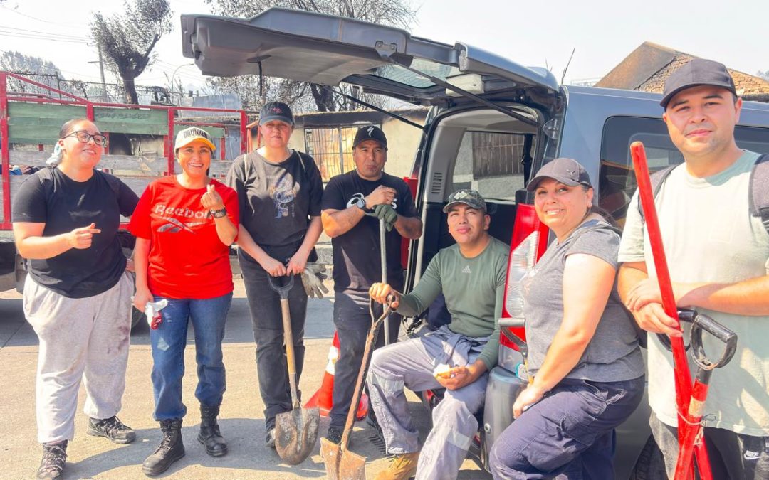 Hospital Naval de Talcahuano despliega apoyo a servidores y familias damnificadas por incendios forestales