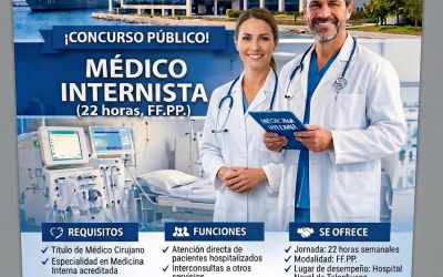 Médico Internista (22 horas, FF.PP.) – Servicio de Medicina