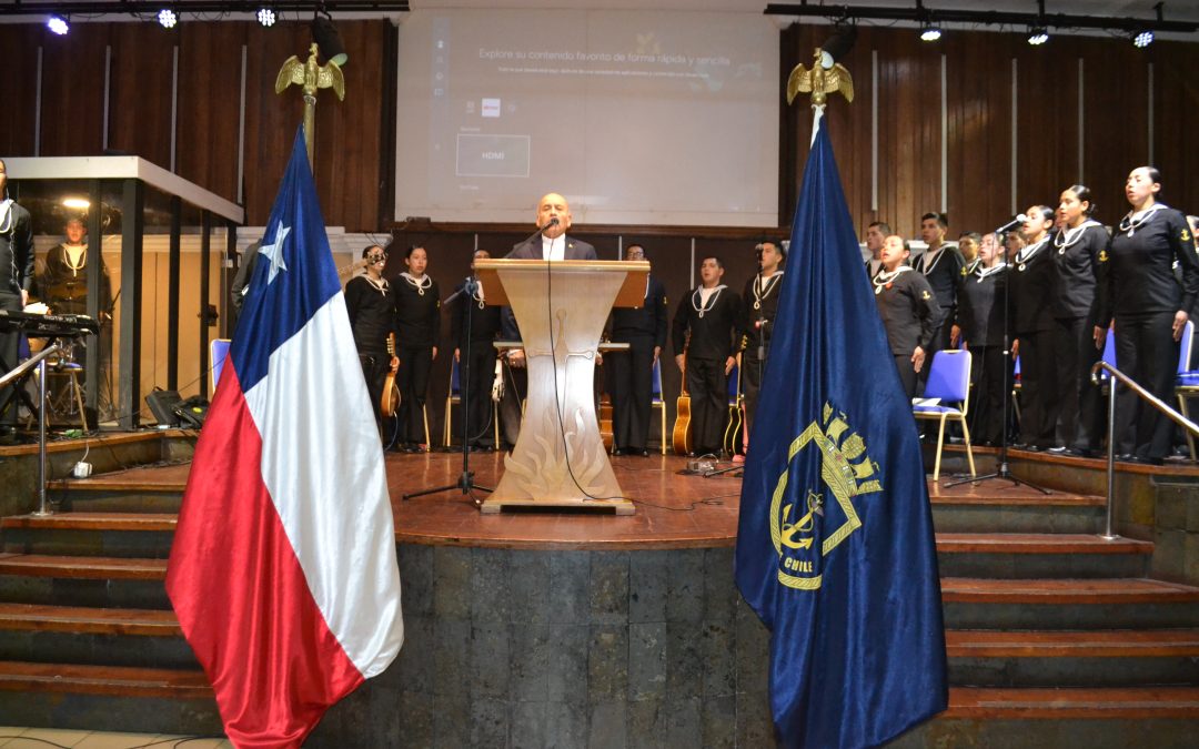 Capellanía Evangélica de la IIa. Zona Naval conmemora el Mes de las Glorias Navales con Servicio de Acción de Gracias